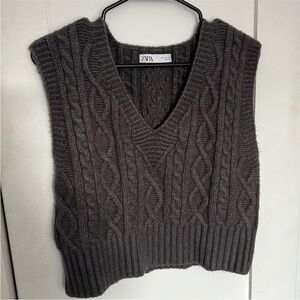 NWOT Zara Knitted Vest Top